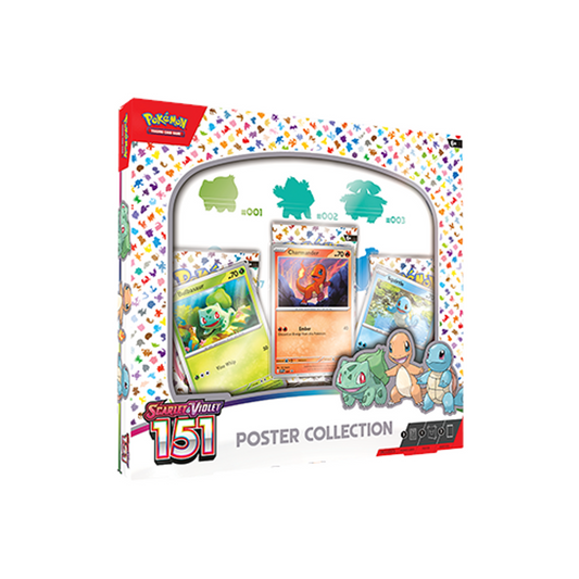 [PRE-ORDER] Pokemon - TCG - Scarlet & Violet: 151 Poster Collection