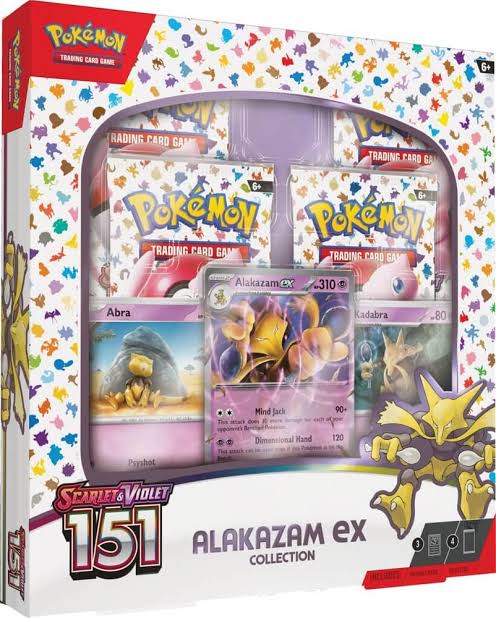 Pokemon - TCG - Scarlet & Violet: 151 Alakazam Ex Collection