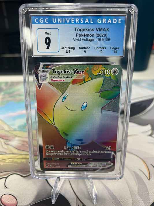 CGC 9 Togekiss Vmax 191/185