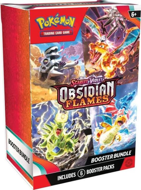 [PRE-ORDER] POKÉMON TCG Scarlet & Violet Obsidian Flames Booster Bundle