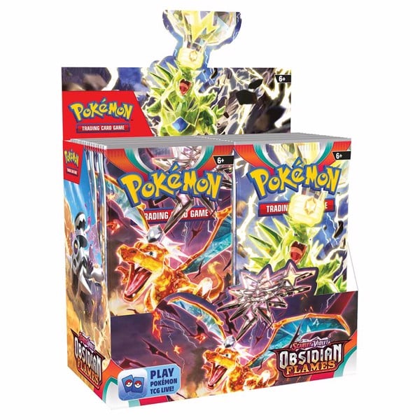 [PRE-ORDER] POKÉMON TCG Scarlet & Violet Obsidian Flames Booster Box