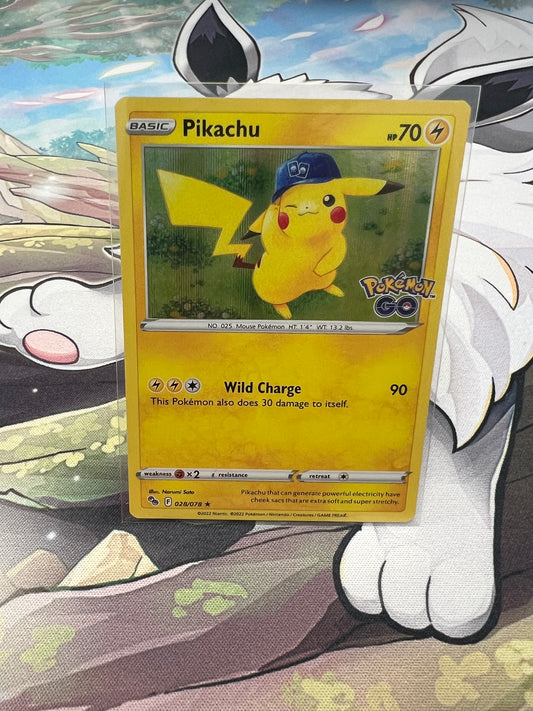 Pokémon GO - Pikachu 028/078  Holo