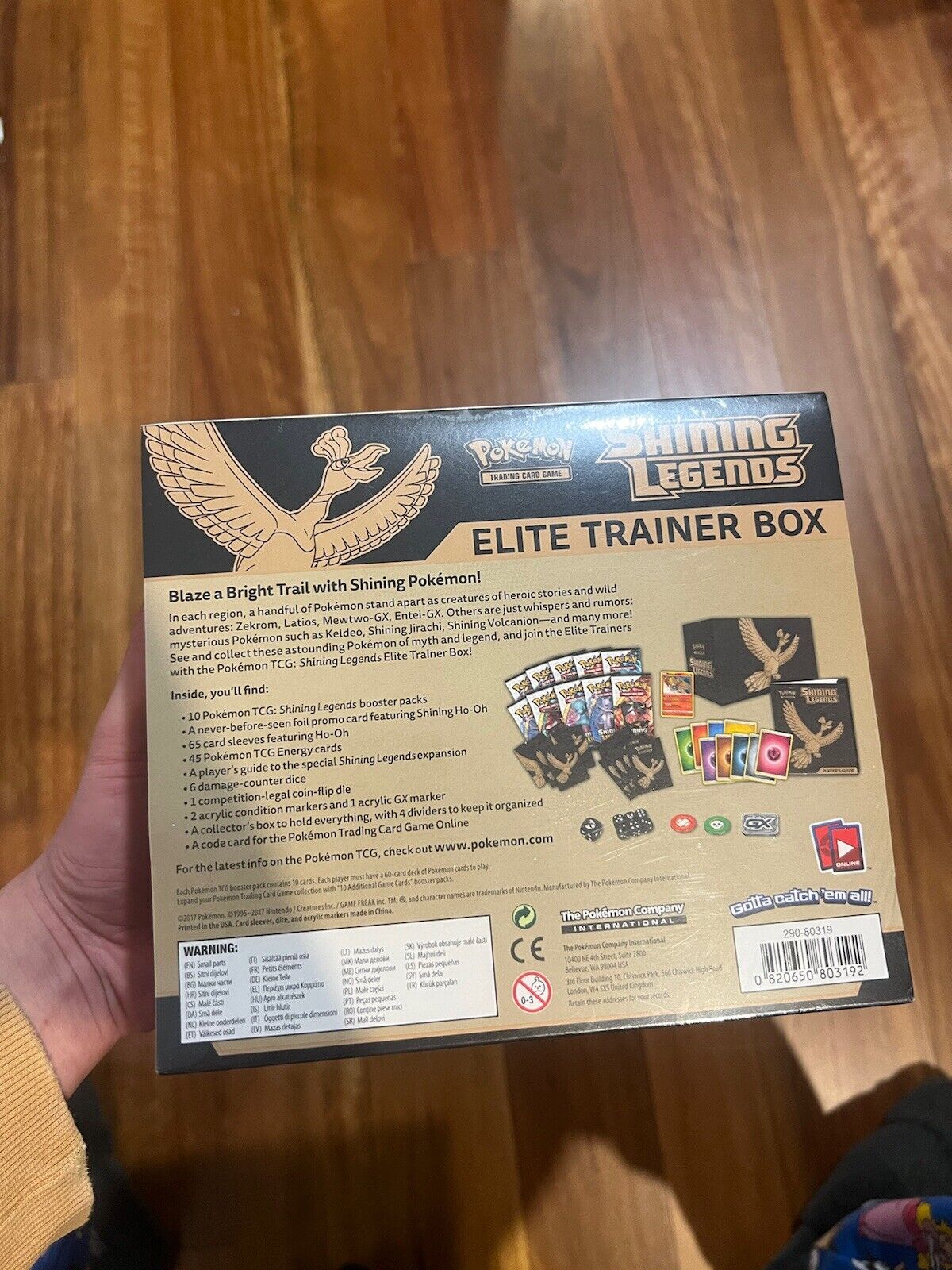 Shining Legends Elite Trainer Box