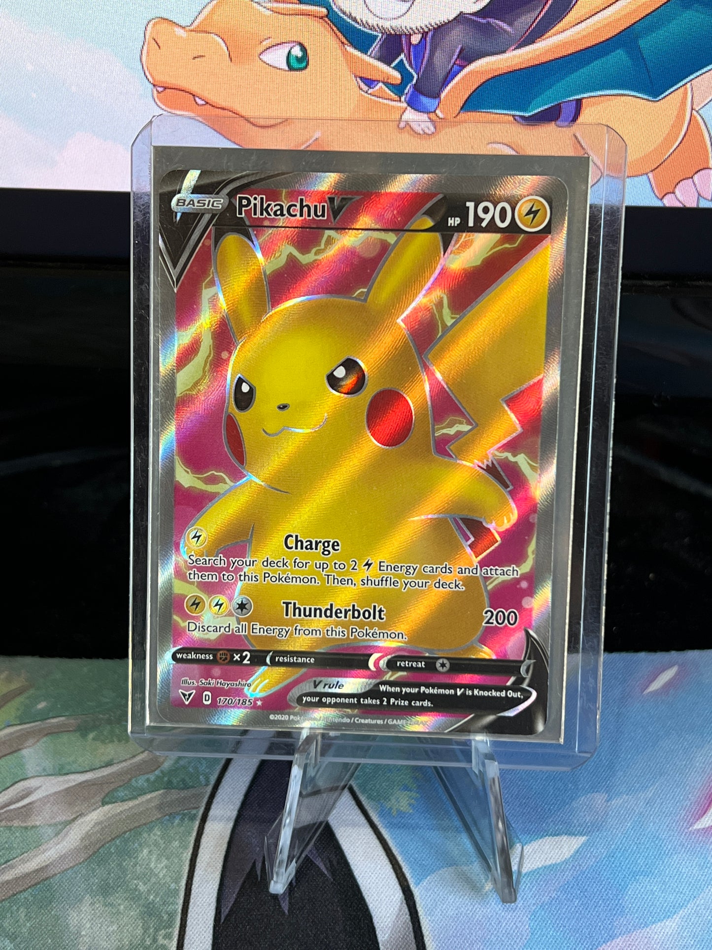 170/185 Pikachu V Full Art